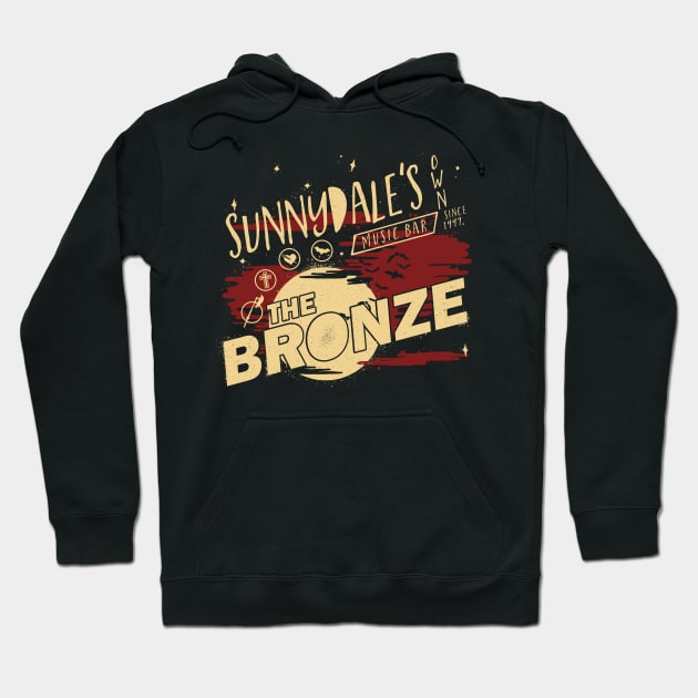 Sunnydale's The Bronze Hoodie by MitchLudwig